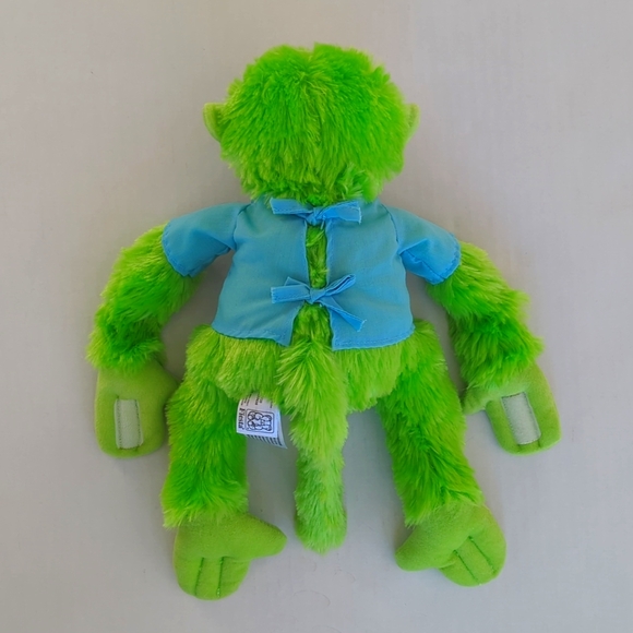 Fiesta Plush Get Well Soon Hanging Monkey Green - Picture 7 of 14